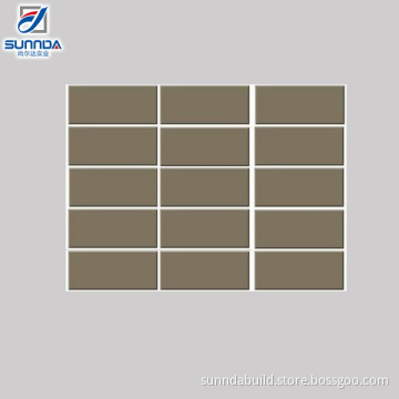 cheap dark brown shiny surface durable ceramic wall tiles with quality guaranteed